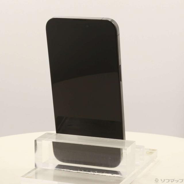 (中古)Apple iPhone15 Pro Max 256GB ブラックチタニウム MU6P3J/A SIMフリー(276-ud)