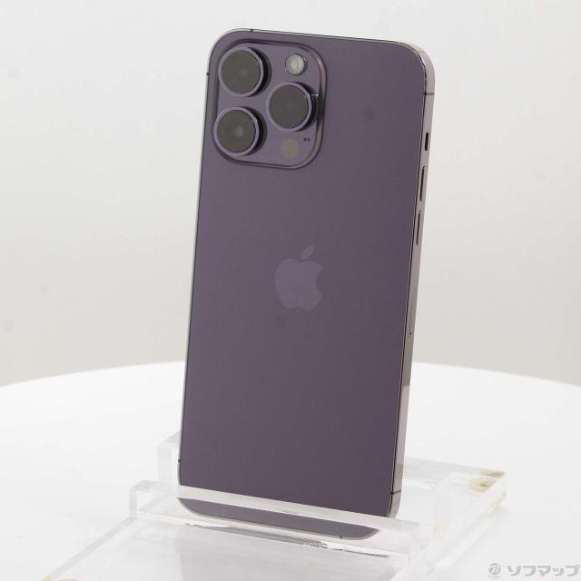 アップル iPhone14 Pro Max 128GB ディープパープル 中古)Apple