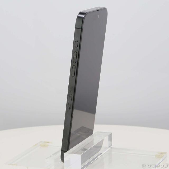(中古)Apple iPhone15 Pro Max 256GB ブラックチタニウム MU6P3J/A SIMフリー(269-ud)