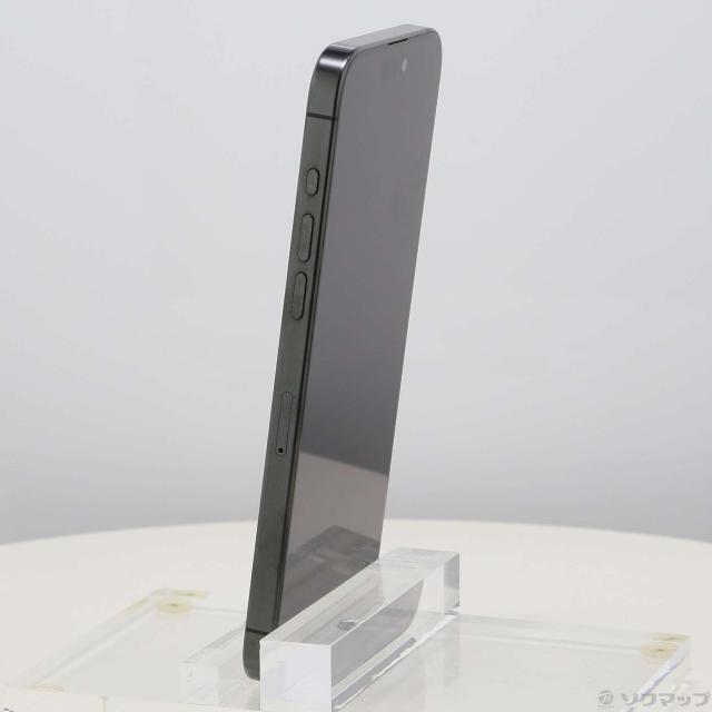 (中古)Apple iPhone15 Pro Max 256GB ブラックチタニウム MU6P3J/A SIMフリー(276-ud)