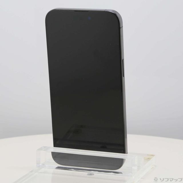 (中古)Apple iPhone15 Pro Max 256GB ブラックチタニウム MU6P3J/A SIMフリー(276-ud)