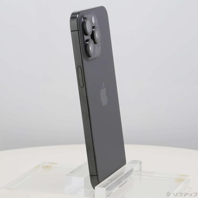 (中古)Apple iPhone15 Pro Max 256GB ブラックチタニウム MU6P3J/A SIMフリー(276-ud)