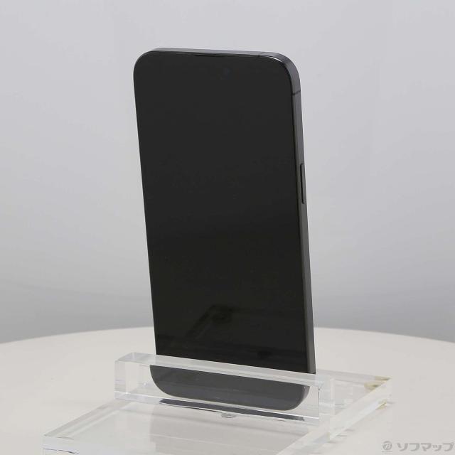 (中古)Apple iPhone15 Pro Max 256GB ブラックチタニウム MU6P3J/A SIMフリー(262-ud)