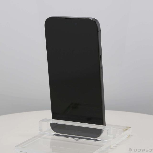 (中古)Apple iPhone15 Pro Max 256GB ブラックチタニウム MU6P3J/A SIMフリー(377-ud)