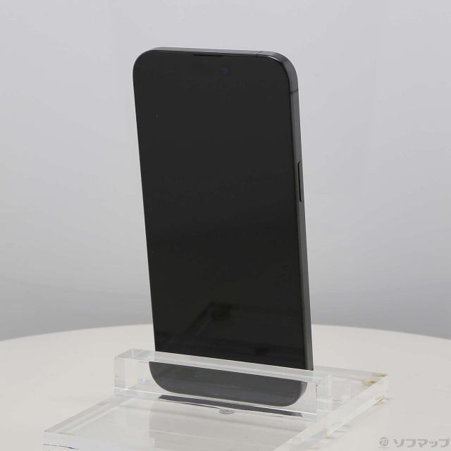 (中古)Apple iPhone15 Pro Max 256GB ブラックチタニウム MU6P3J/A SIMフリー(198-ud)
