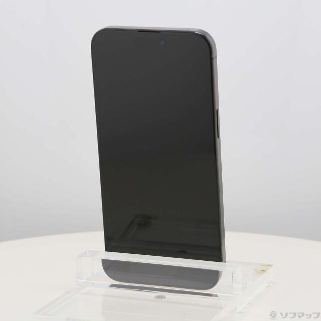(中古)Apple iPhone15 Pro Max 512GB ブラックチタニウム MU6U3J/A SIMフリー(295-ud)