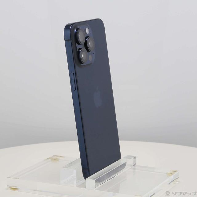 (中古)Apple iPhone15 Pro Max 256GB ブルーチタニウム MU6T3J/A SIMフリー(305-ud)