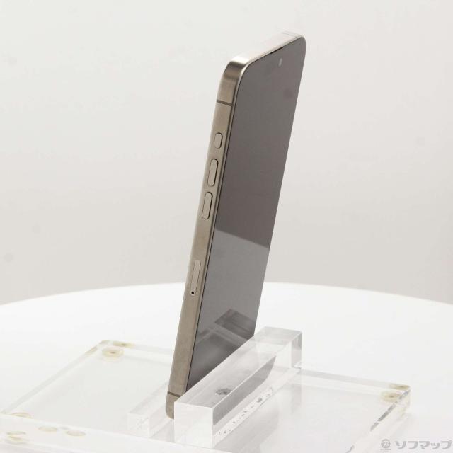 (中古)Apple iPhone15 Pro Max 256GB ナチュラルチタニウム MU6R3J/A SIMフリー(348-ud)