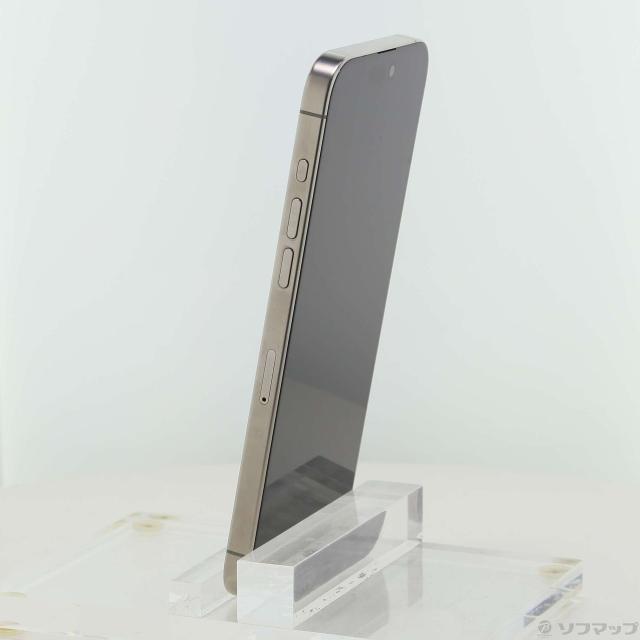 (中古)Apple iPhone15 Pro Max 256GB ナチュラルチタニウム MU6R3J/A SIMフリー(258-ud)