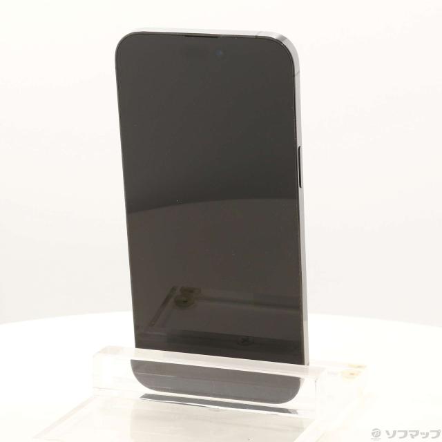 (中古)Apple iPhone14 Pro Max 128GB スペースブラック MQ963J/A SIMフリー(276-ud)