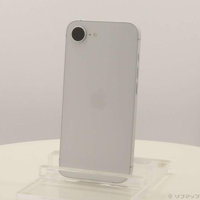 (中古)Apple iPhone16e 128GB ホワイト MD1R4J/A SIMフリー(258-ud)