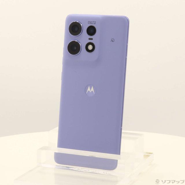 (中古)Motorola motorola edge 50 pro 256GB リュクスラベンダー PB1K0001JP SIMフリー(349-ud)