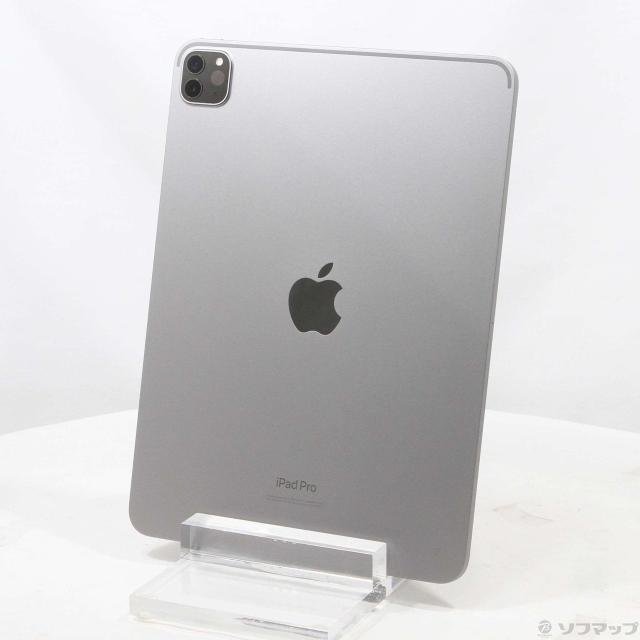 (中古)Apple iPad Pro 11インチ 第4世代 512GB スペースグレイ MNXH3J/A Wi-Fi(269-ud)