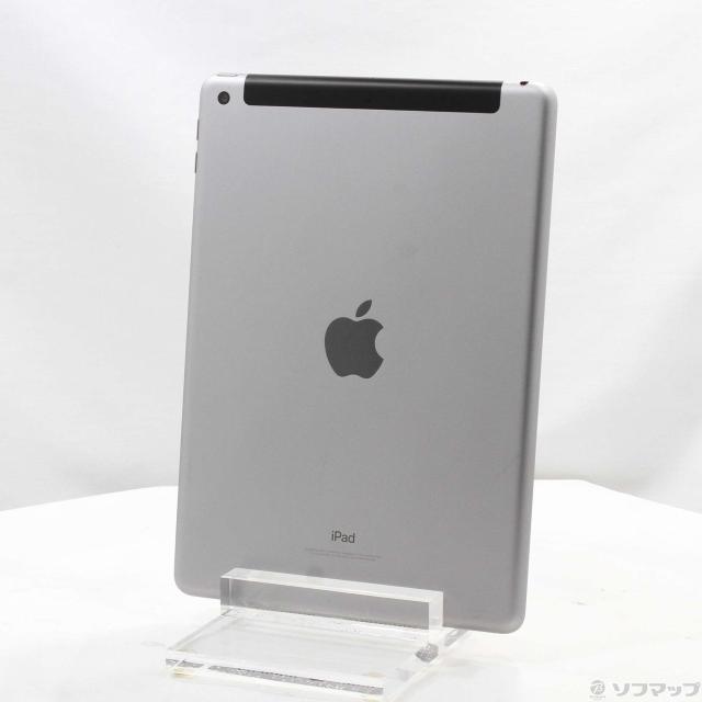 (中古)Apple iPad 第6世代 128GB スペースグレイ MR722J/A SIMフリー(305-ud)