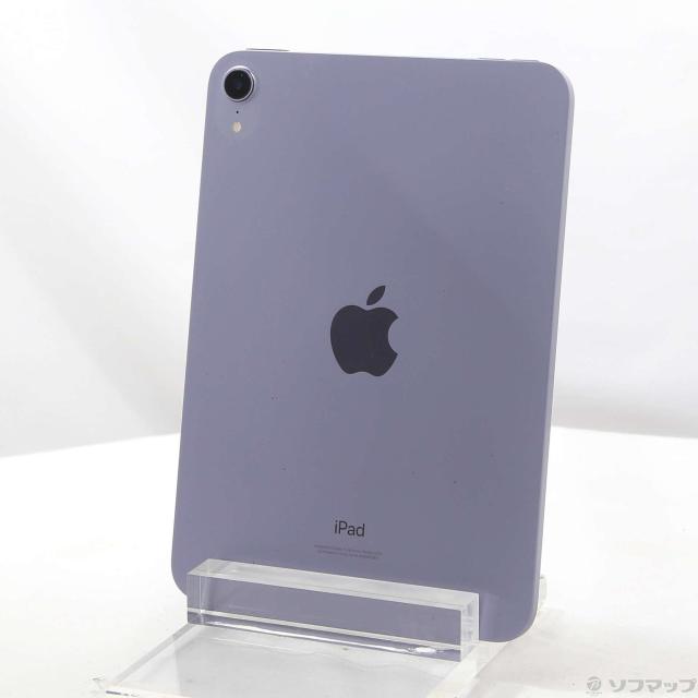 (中古)Apple iPad mini 第6世代 64GB パープル MK7R3J/A Wi-Fi(368-ud)