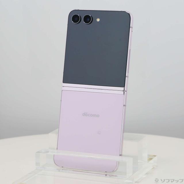 (中古)SAMSUNG Galaxy Z Flip5 256GB ラベンダー SC-54D docomo SIMフリー(262-ud)