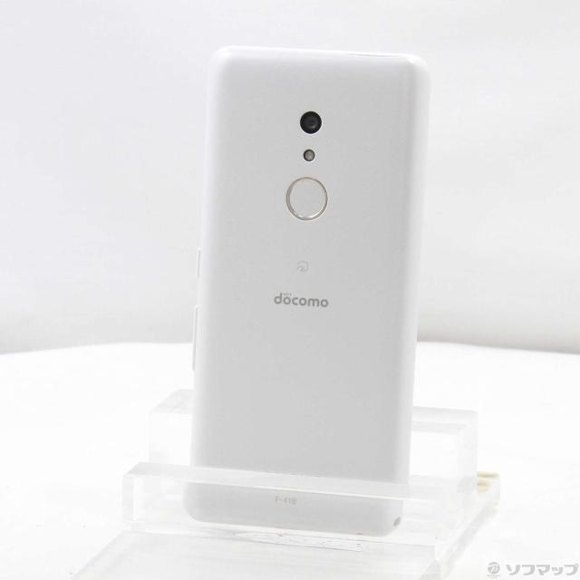 (中古)FUJITSU arrows Be4 Plus 64GB ホワイト F-41B docomoロック解除SIMフリー(258-ud)