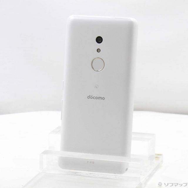 (中古)FUJITSU arrows Be4 Plus 64GB ホワイト F-41B docomoロック解除SIMフリー(377-ud)