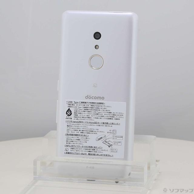 (中古)FUJITSU arrows Be4 Plus 64GB ホワイト F-41B docomoロック解除SIMフリー(349-ud)