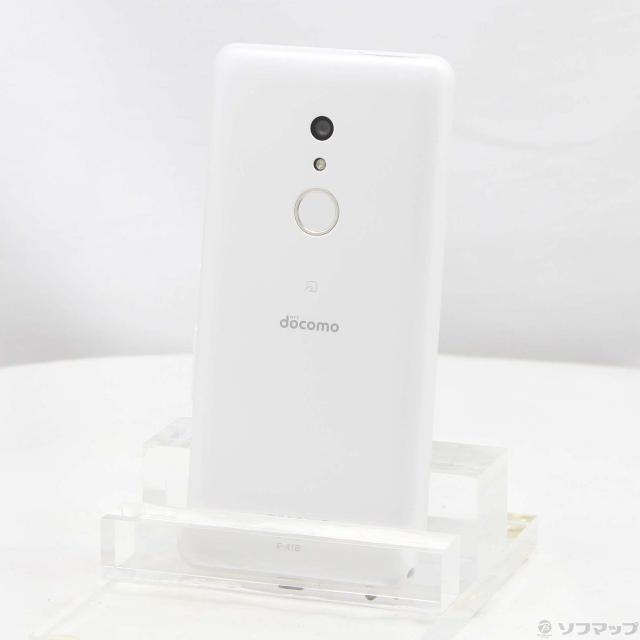 (中古)FUJITSU arrows Be4 Plus 64GB ホワイト F-41B docomoロック解除SIMフリー(368-ud)