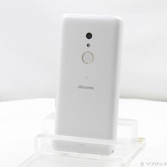 中古)FUJITSU arrows Be4 Plus 64GB ホワイト F-41B docomoロック解除 