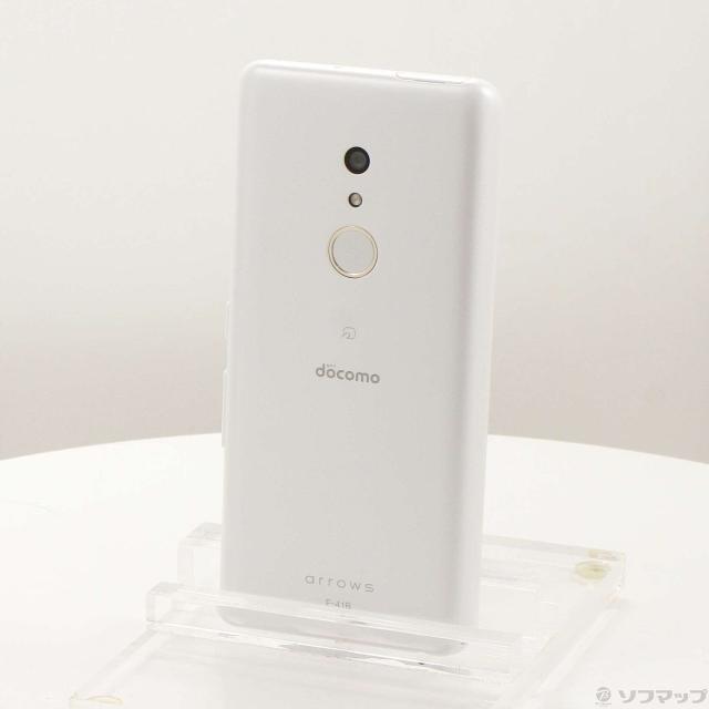 (中古)FUJITSU arrows Be4 Plus 64GB ホワイト F-41B docomoロック解除SIMフリー(269-ud)