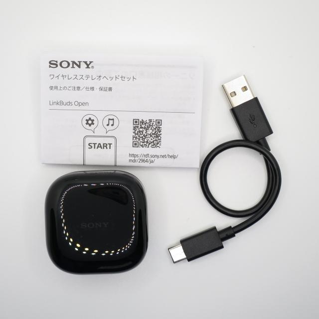(中古)SONY LinkBuds OPEN ブラック WF-L910BZ(198-ud)_1