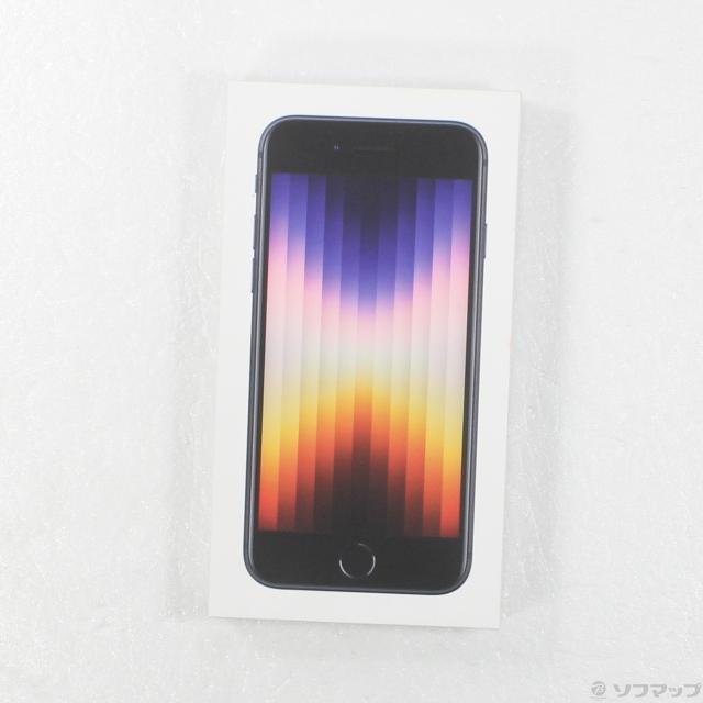(中古)Apple iPhone SE 第3世代 64GB ミッドナイト MMYC3J/A SIMフリー(377-ud)_4