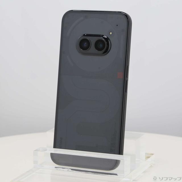 (中古)Nothing Nothing Phone (2a) 128GB ブラック A10400067 SIMフリー(262-ud)