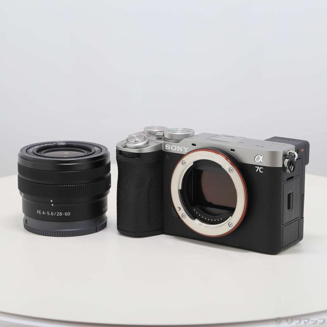 (中古)SONY α7C II ズームレンズキット シルバー ILCE-7CM2L S(262-ud)