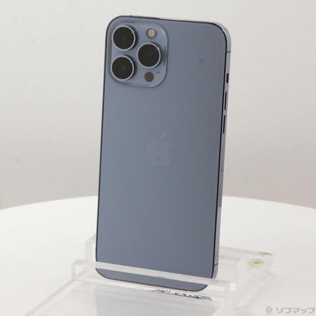(中古)Apple iPhone13 Pro Max 1TB シエラブルー MLKK3J/A SIMフリー(262-ud)