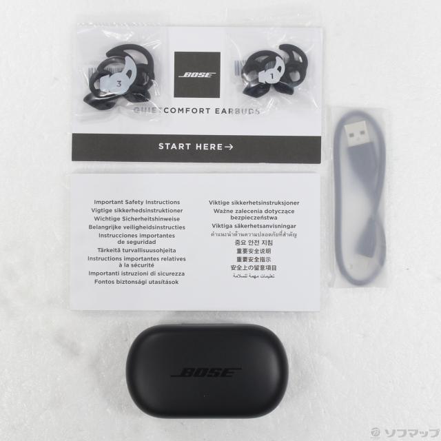 (中古)BOSE (展示品) QuietComfort Earbuds Triple Black QC-EARBUDS-BLK(377-ud)_4