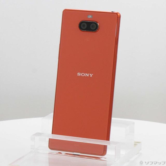 中古)SONY Xperia 8 64GB オレンジ SOV42 auロック解除SIMフリー(276