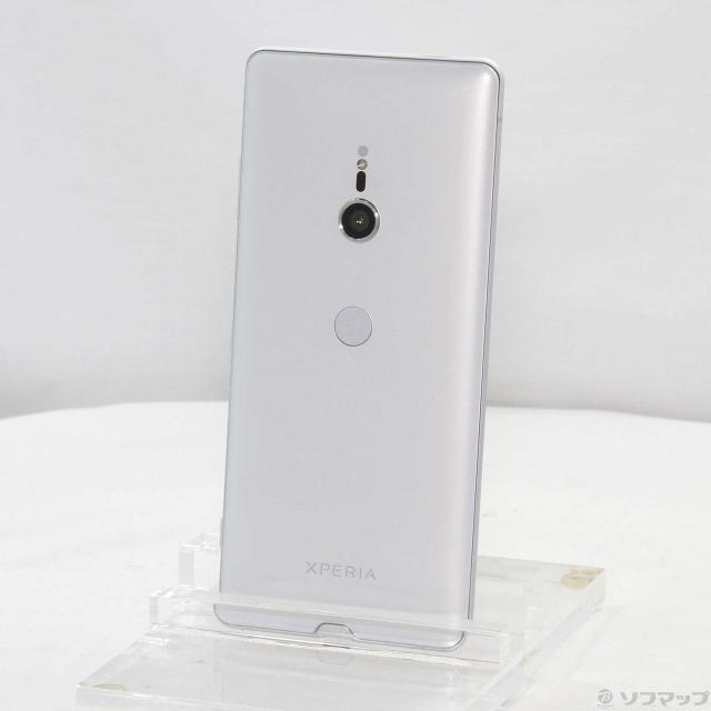 中古)SONY Xperia XZ3 64GB ホワイトシルバー 801SO SoftBank(258-ud)