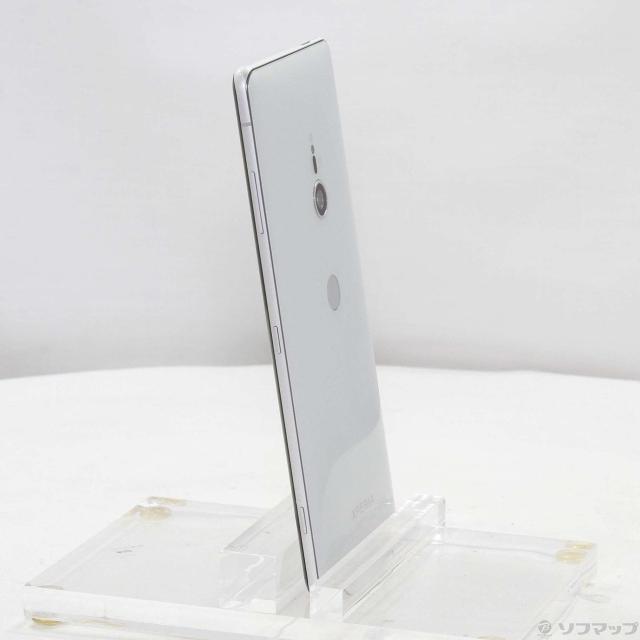 中古)SONY Xperia XZ3 64GB ホワイトシルバー 801SO SoftBank(258-ud)