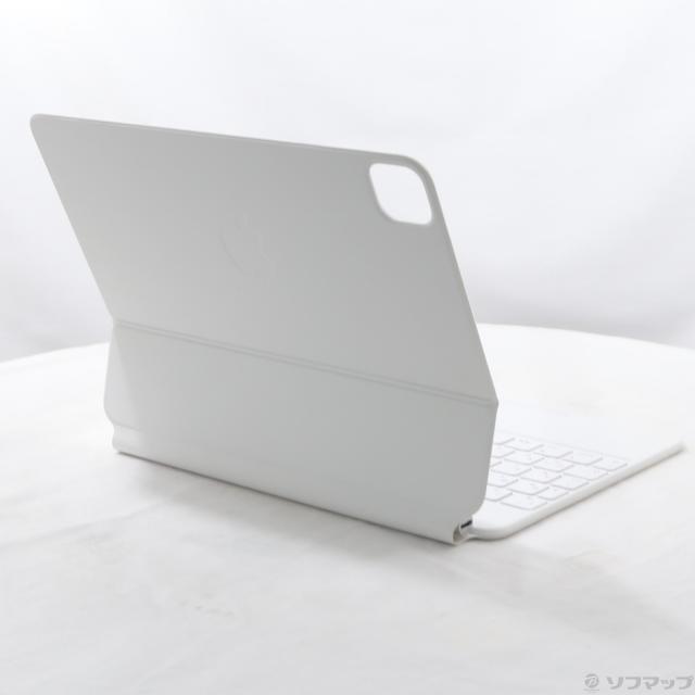 (中古)Apple 11インチ iPad Pro 第3/2/1世代用 Magic Keyboard 日本語 ホワイト MJQJ3J/A(262-ud)_1