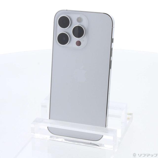 (中古)Apple iPhone14 Pro 128GB シルバー MQ013J/A SIMフリー(297-ud)