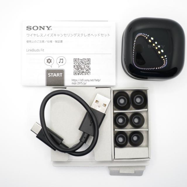 (中古)SONY LinkBuds Fit WF-LS910N BZ ブラック(297-ud)_1