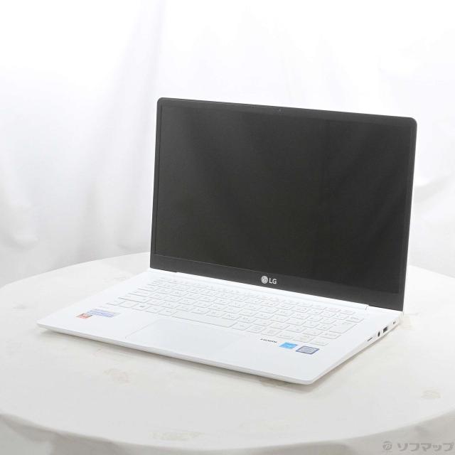 (中古)LG LG gram 14Z980-GR55J ホワイト (Windows 10)(349-ud)