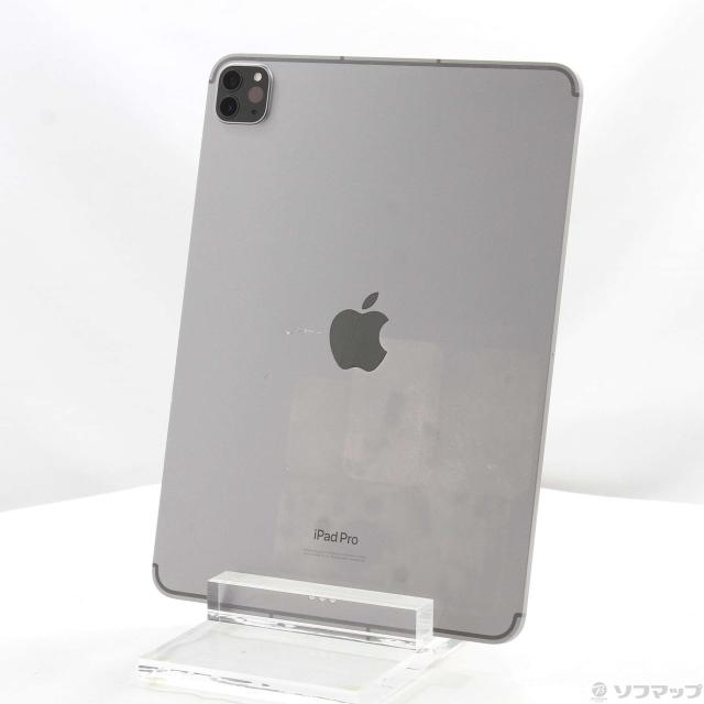 (中古)Apple iPad Pro 11インチ 第4世代 128GB スペースグレイ MNYC3J/A SIMフリー(305-ud)