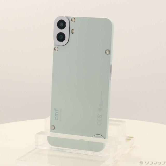 (中古)Nothing CMF Phone 1 128GB ライトグリーン SIMフリー(262-ud)