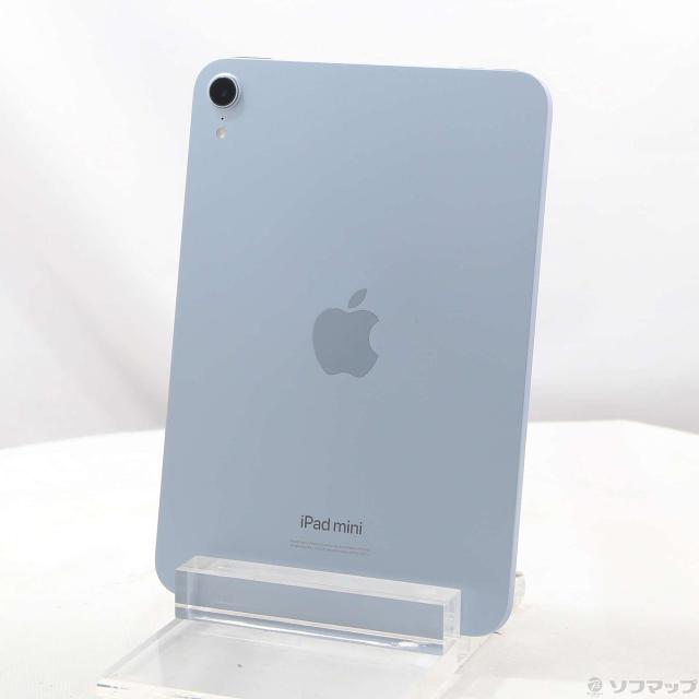 (中古)Apple iPad mini(A17 Pro) 128GB ブルー MXN73J/A Wi-Fi(258-ud)