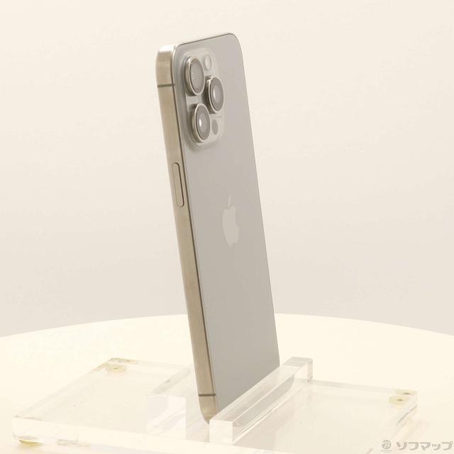 (中古)Apple iPhone15 Pro Max 512GB ナチュラルチタニウム MU6W3J/A SIMフリー(276-ud)