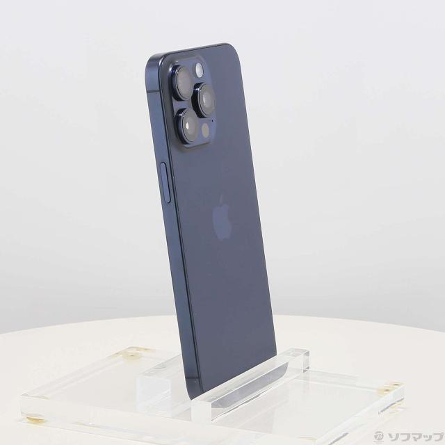 (中古)Apple iPhone15 Pro Max 512GB ブルーチタニウム MU6X3J/A SIMフリー(305-ud)