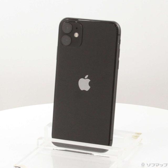 (中古)Apple iPhone11 256GB ブラック MHDP3J/A SIMフリー(262-ud)