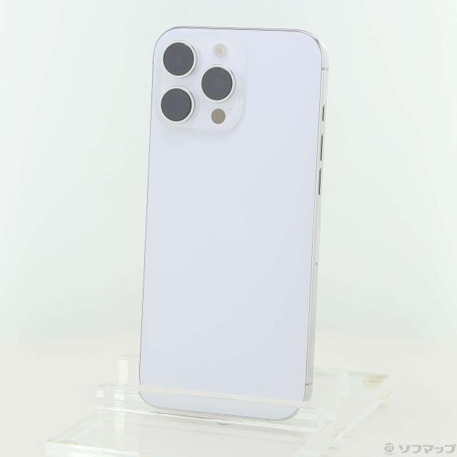 (中古)Apple iPhone16 Pro Max 256GB ホワイトチタニウム MYWH3J/A SIMフリー(377-ud)
