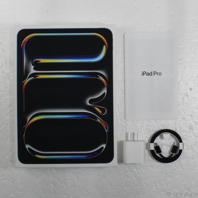 (中古)Apple iPad Pro 11インチ 第5世代 標準ガラス 256GB スペースブラック MVV83J/A Wi-Fi(269-ud)_4