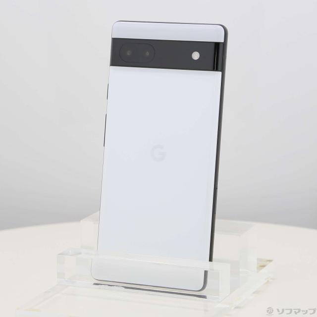 (中古)GOOGLE Google Pixel 6a 128GB チョーク GB17L au SIMフリー(344-ud)