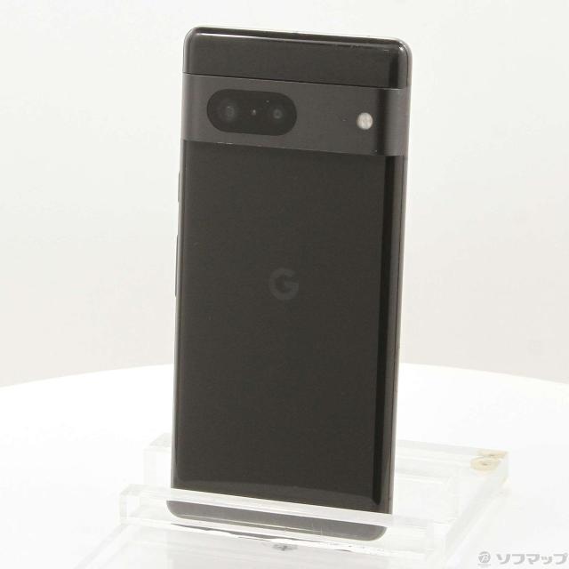 (中古)GOOGLE Google Pixel 7 128GB オブシディアン GA03923-JP SIMフリー(349-ud)