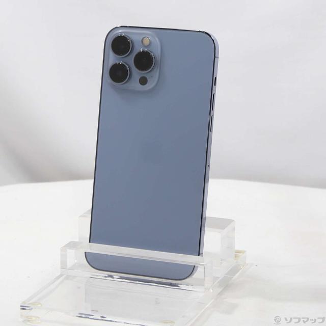 (中古)Apple iPhone13 Pro Max 1TB シエラブルー MLKK3J/A SIMフリー(262-ud)